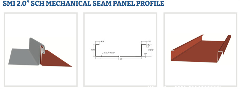 Standing Seam Roof Panel Roll Forming Machine
