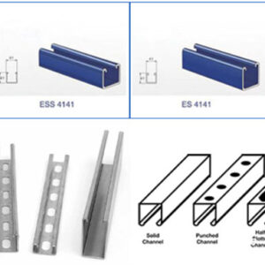 solar strut channel01 Zhongtuo High Speed Unistrut Channel Production Line Solar Channel Solar Mounting Strut Roll Forming Machine