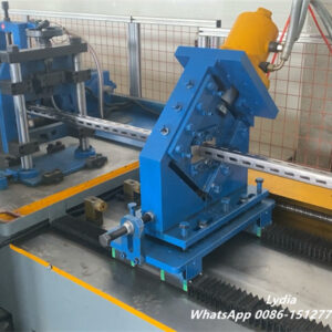 solar strut channel08 Automatic PV support bracket production line with PLC control