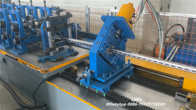 Automatic PV support bracket production line with PLC control
