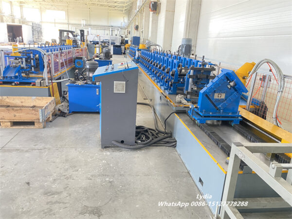 solar strut channel11 Solar channel roll forming machine with hydraulic cutting system