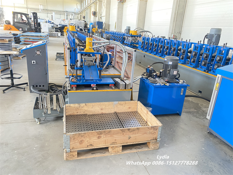 PV mounting bracket machine for 41x41 solar support channels