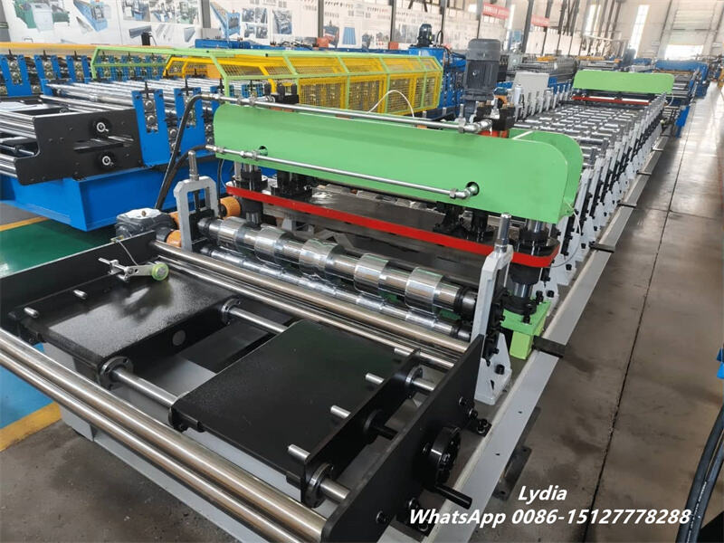 ZTRFM Ameri-Cana trapezoidal roof panel roll forming machine for waterproof metal roofing production