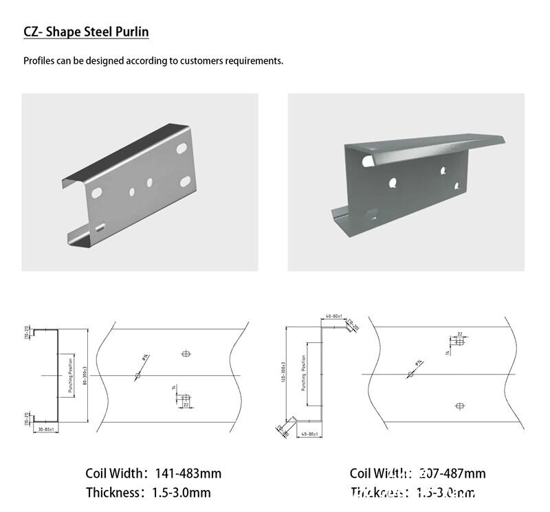 C Z Channel Roll Forming Machine