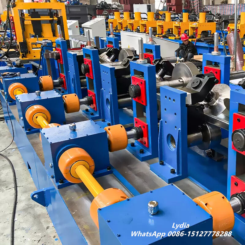 C and Z Purlin Roll Forming Machine with PLC Control
