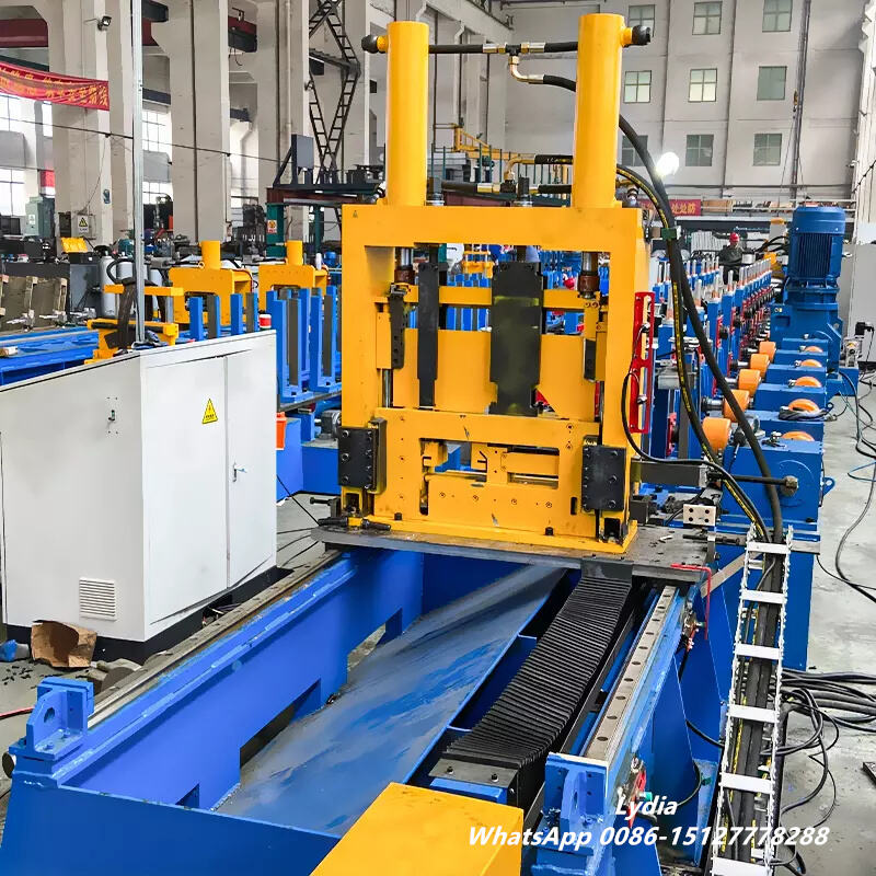 C and Z Purlin Roll Forming Machine with PLC ControlC and Z Purlin Roll Forming Machine with PLC Control
