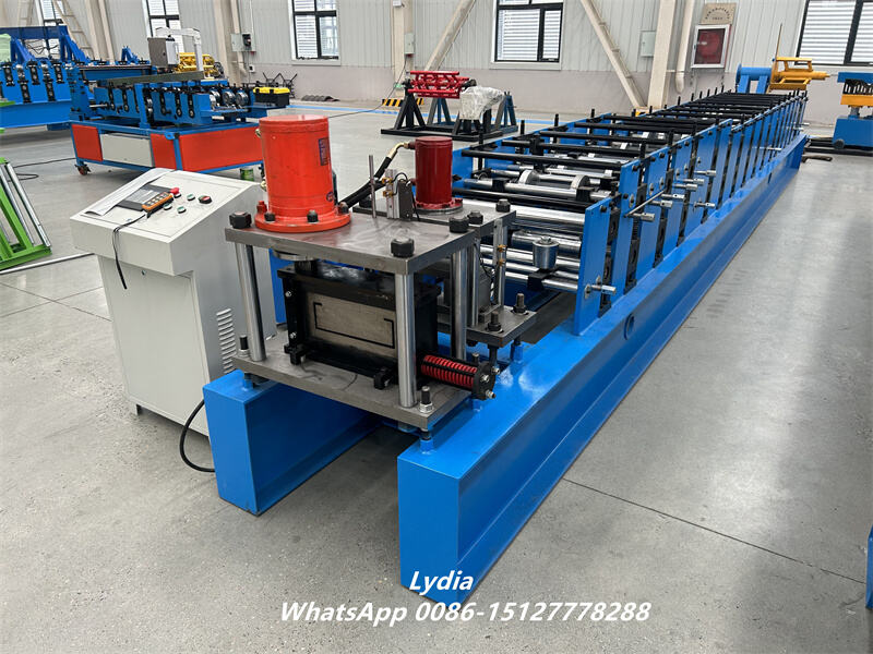 C purlin roll forming machine for galvanized steel production