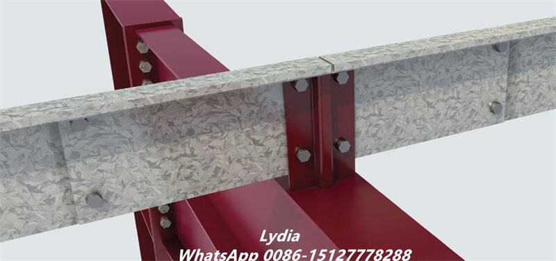 C channel roll forming machine with hydraulic cutting