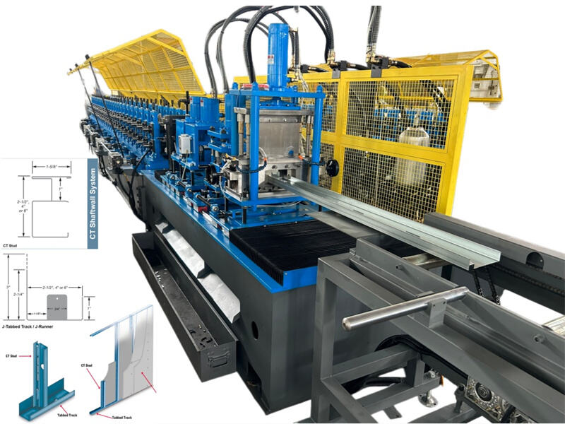 C-T Stud and J Track Roll Forming Machine
