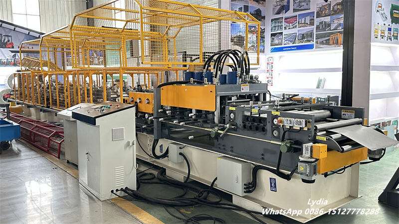 High Speed C Purlin and Z Purlin Roll Forming Production Line
