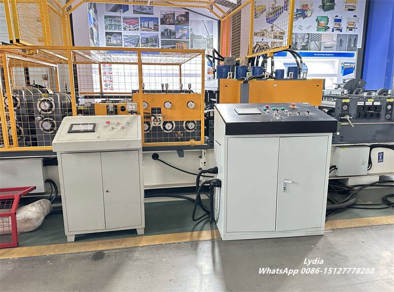 PLC Controlled C Z Purlin Roll Forming Machine with Automatic Size Change