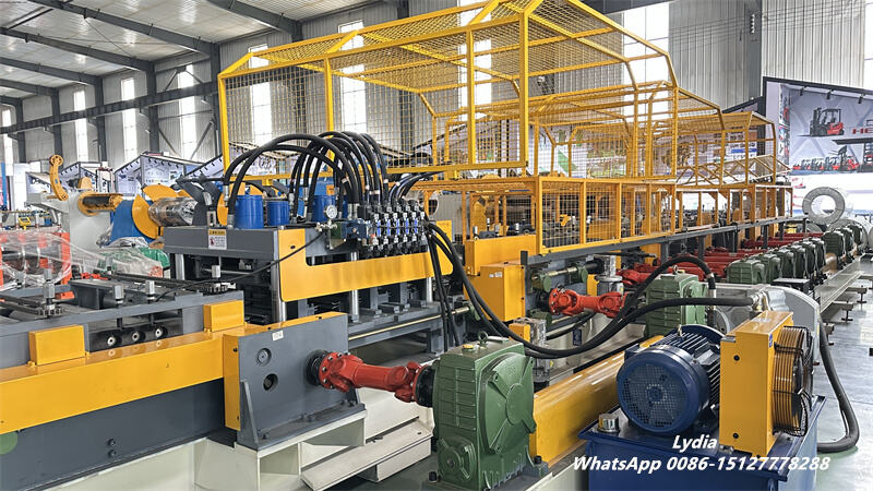 Hydraulic Punching and Pre Shearing Unit of C Z Purlin Machine
