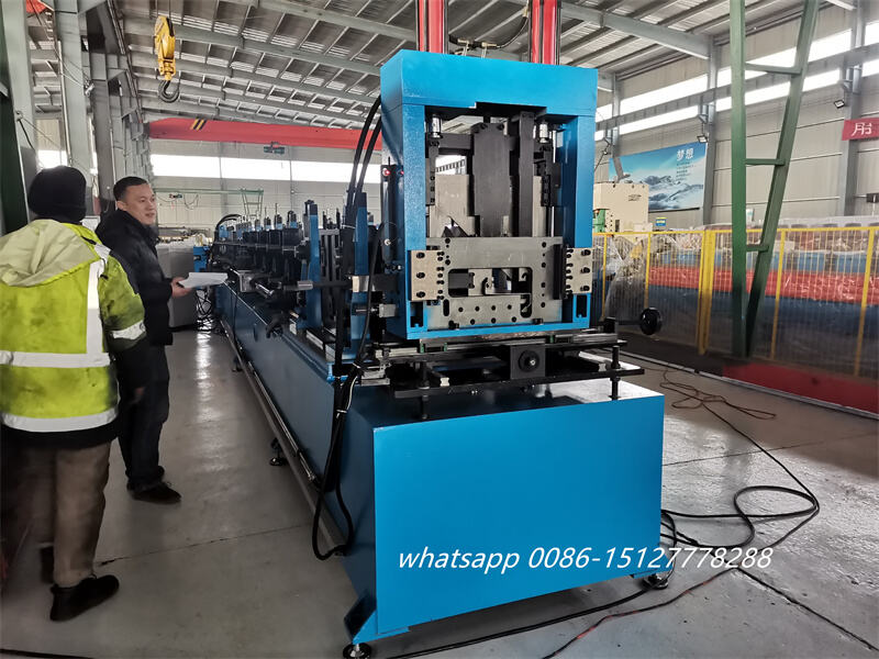 Hydraulic Cutting CZ Purlin Machine for Metal Frame Manufacturing