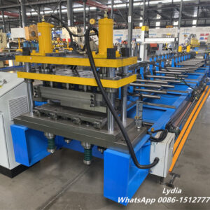 Cassette Facade10 Panasonic PLC control system touchscreen panel for automatic cassette facade roll forming line