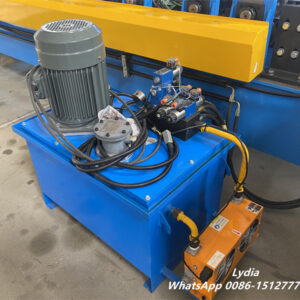 Cassette Facade16 Panasonic PLC control system touchscreen panel for automatic cassette facade roll forming line