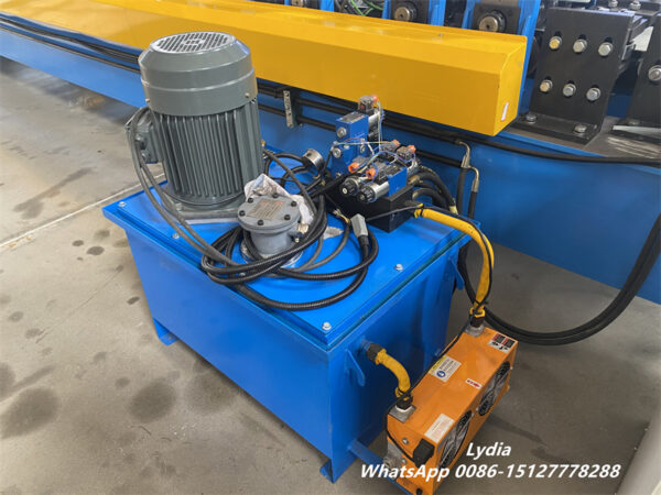Cassette Facade16 Panasonic PLC control system touchscreen panel for automatic cassette facade roll forming line