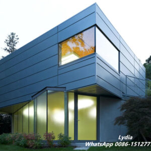 Cassette Facade24 finished Dri-Design cassette facade panels stack bond and stretcher bond metal cladding sheets