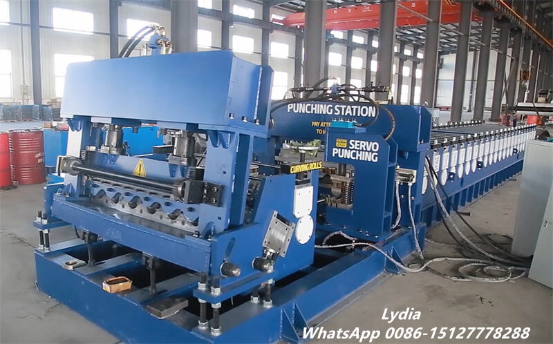 Corrugated drainage pipe forming equipment