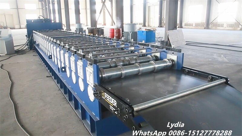 Automatic corrugated steel pipe production line