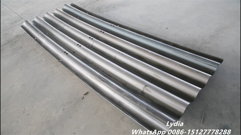 Corrugated Steel Pipe Roll Forming Machine production line