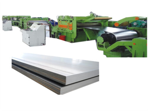 CE certified hydraulic cut to length line machine