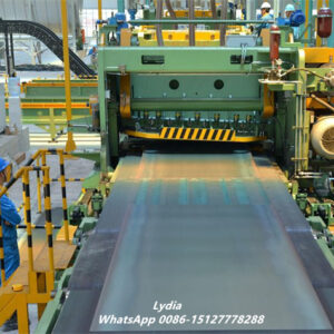 Cut to Length Line02 Stainless steel cut to length line with servo feeding