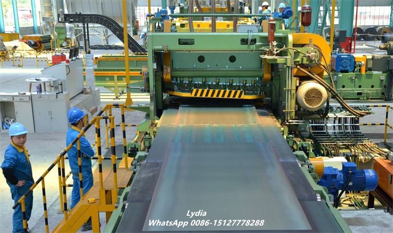 Zhongtuo Automatic PLC Steel Cut to Length Line Machine Hydraulic Metal Coil Cutting Production Line 4 Stainless steel cut to length line with servo feeding
