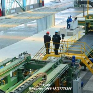 Cut to Length Line03 Stainless steel cut to length line with servo feeding