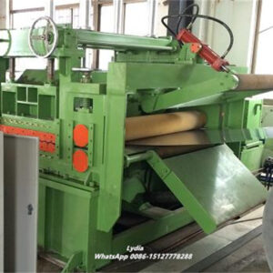 Cut to Length Line11 PLC controlled steel sheet cut to length machine