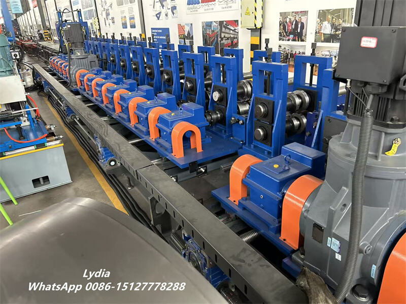 PLC Controlled C Channel Roll Forming Equipment for Industrial Use