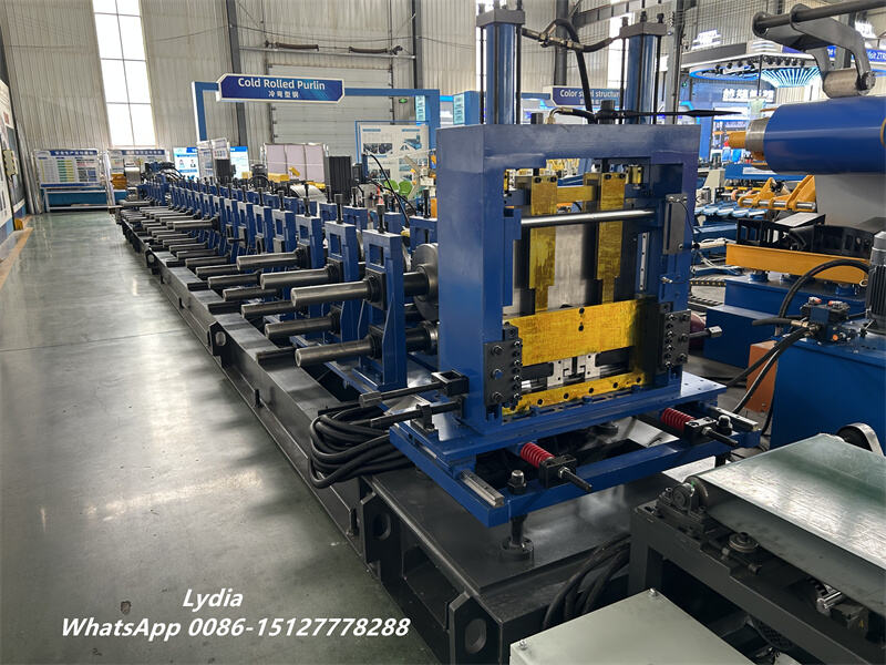 PLC Controlled C Channel Roll Forming Equipment for Industrial Use