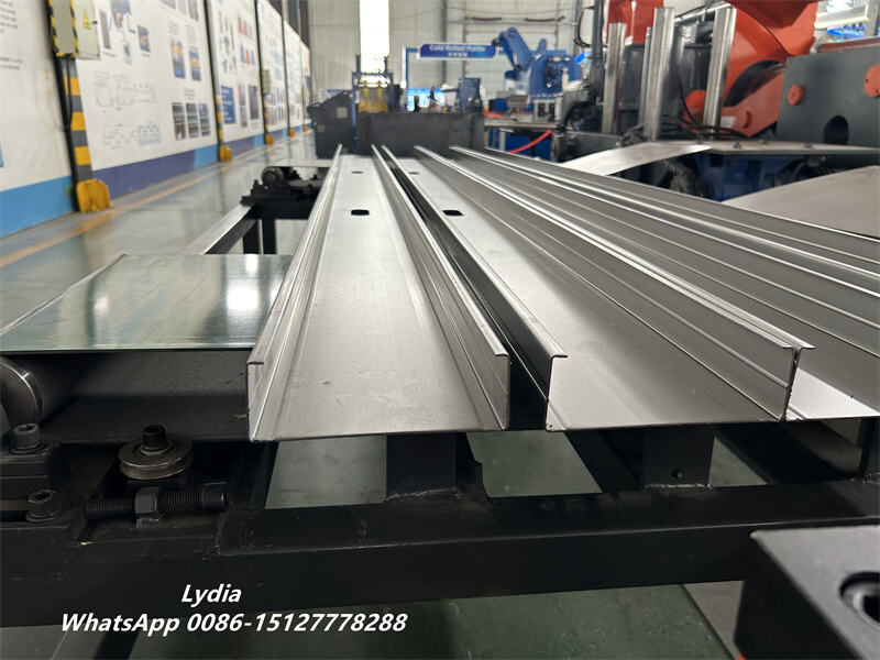 Automatic C Purlin Roll Forming Machine with PLC Control System