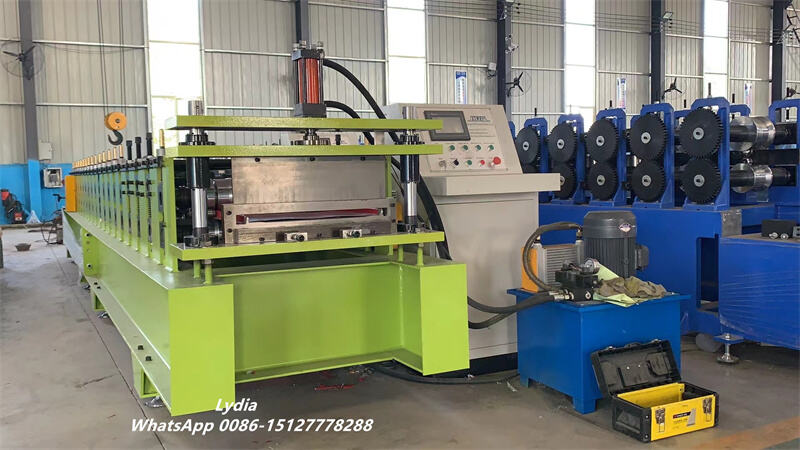 Flush Wall Soffit Profile Roll Forming Machine production line by ZTRFM
