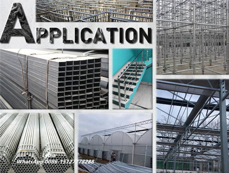 Finished Steel Tubes Manufactured by Automatic ERW Tube Mill Machine