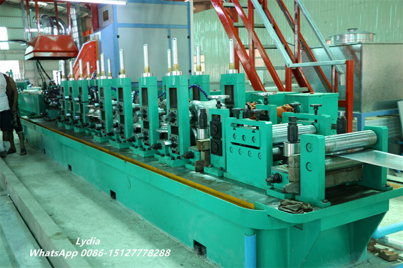 FORMING WELDING AND SIZING MACHINE
