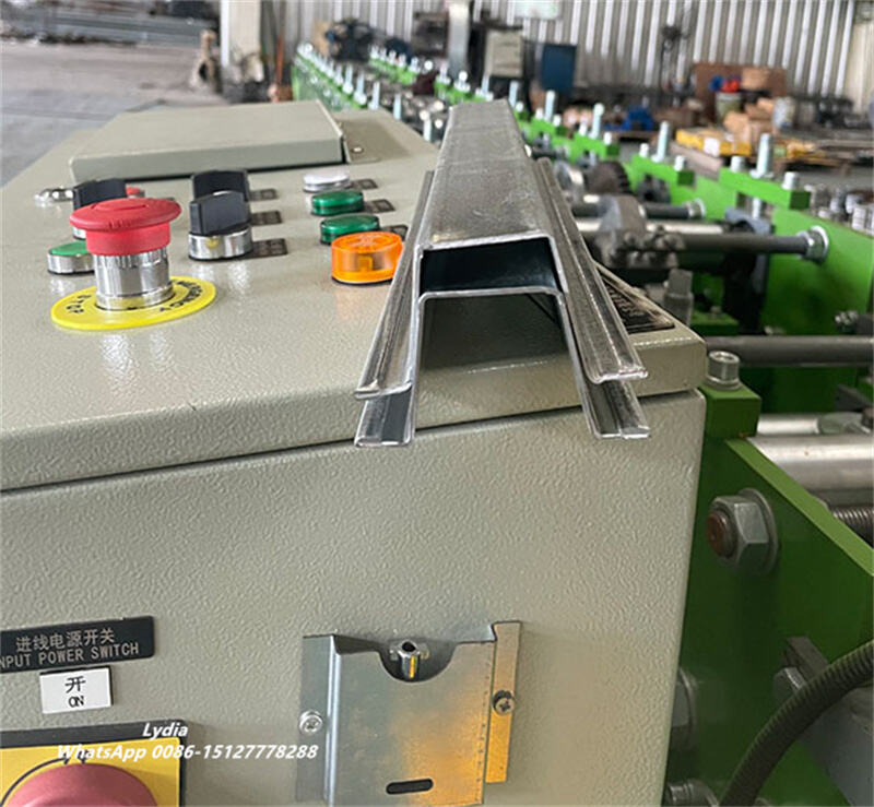 Hat Purlin12 Hat Purlin Roll Forming Machine for Galvanized Steel