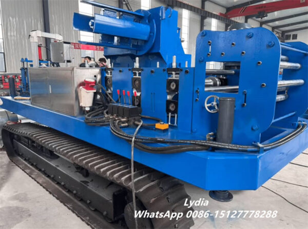 Hydroponic Hanging Gutter006 Hydroponic hanging gutter machine producing seamless cultivation gutters