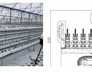 Hydroponic Hanging Gutter007 Greenhouse gutter roll forming machine for hydroponic farming