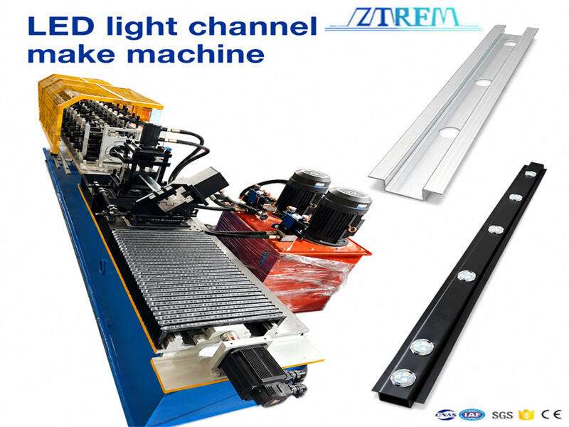 DIN Rail Roll Forming Machine production line