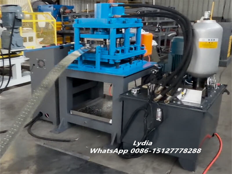 Zhongtuo Automatic Flying Saw Cutting Laser Welded Tube Roll Forming Line Laser Welding Galvanized Steel Fence Tube Roll Forming Line