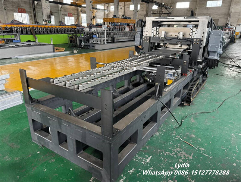Clipless Nail Strip Standing Seam Roof Panel produced by roll forming machine
