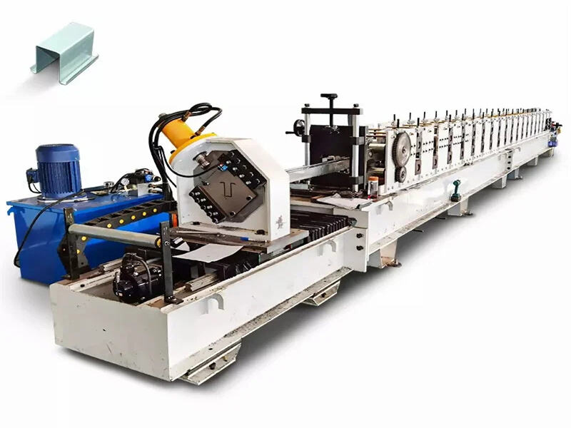 PV mounting bracket roll forming machine for solar structure production