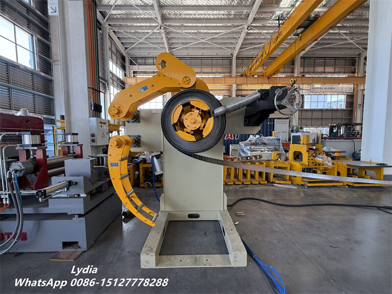 Warehouse storage rack upright manufacturing machine