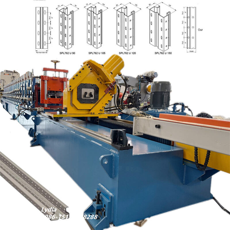 Pallet Racking8 Storage Rack Upright Roll Forming Machine production line