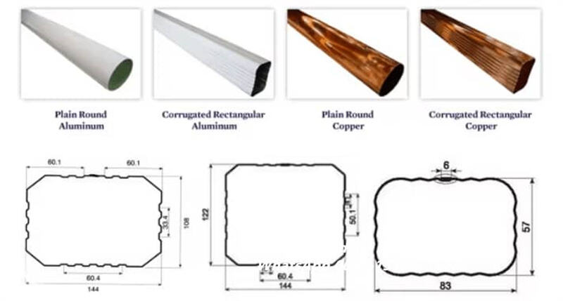 Square Rainwater Downpipe Roll Forming Equipment