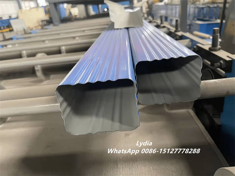 Automatic Square Rainwater Downpipe Making Machine