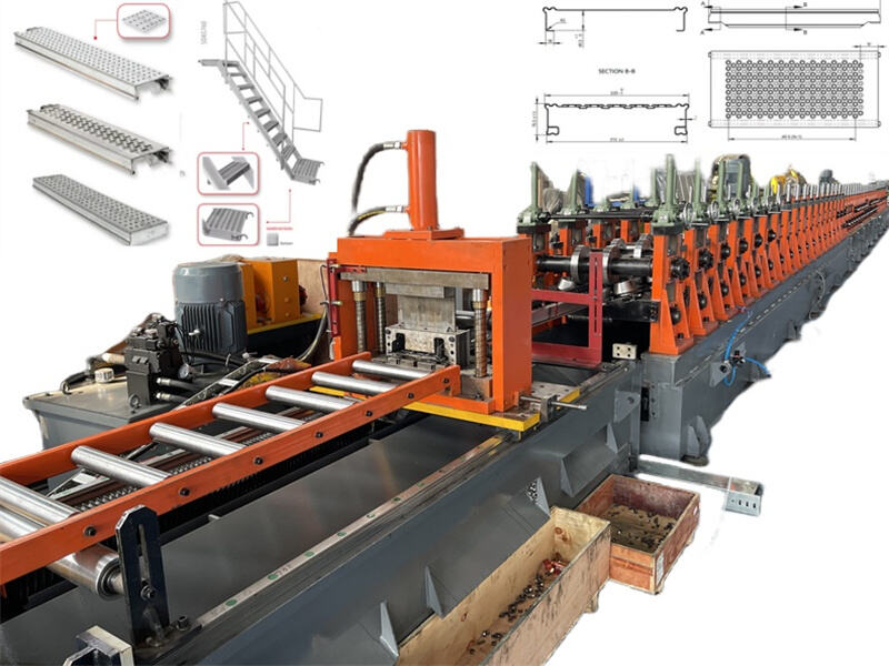 Automatic Scaffold Walk Board Machine