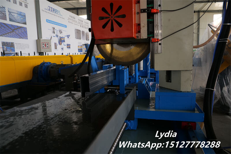 Heavy duty pallet rack beam roll forming machine manufacturer