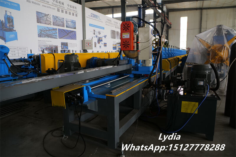 Heavy duty pallet rack beam roll forming machine manufacturer