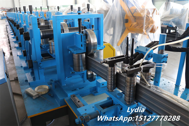 Shelf Storage p beam 08 Step beam profile produced by pallet racking beam roll forming machine